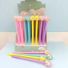 A cute and creative cartoon silicone gel pen with a three-dimensional tip Application Scenario